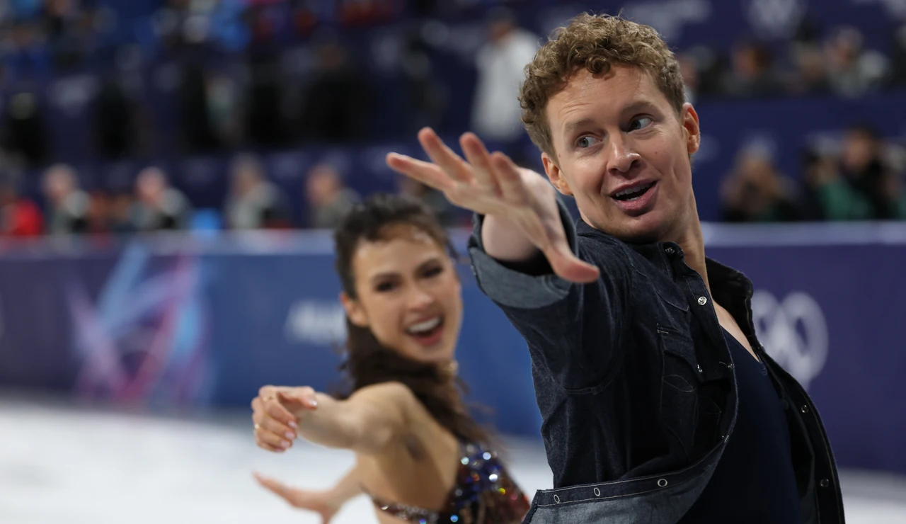 La pareja estadounidense Madison Chock y Evan Bates