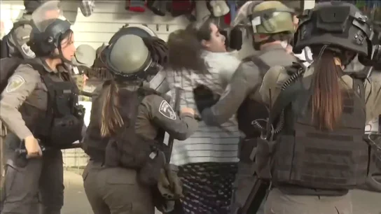 Enfrentamiento policía israelí y ortodoxos Antena3 Noticias