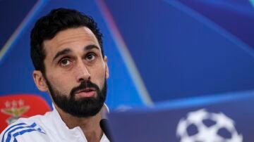 &Aacute;lvaro Arbeloa en rueda de prensa