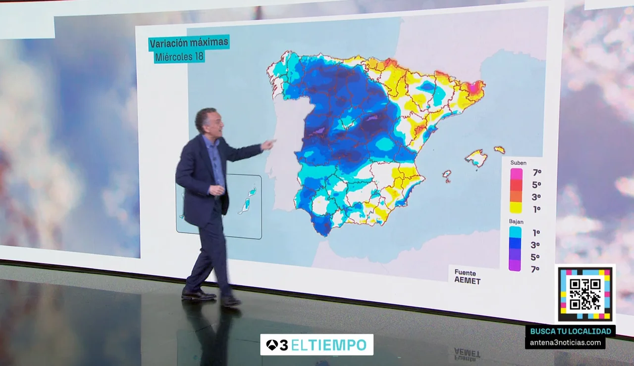 Roberto Brasero avisa: "La borrasca Pedro será vista y no vista"