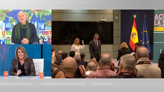 Pepe Álvarez y Susana Díaz, subida SMI Pepe Álvarez y Susana Díaz, subida SMI