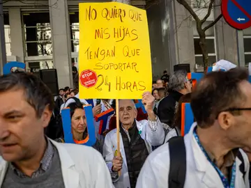 Huelga de médicos en España Huelga de médicos en España