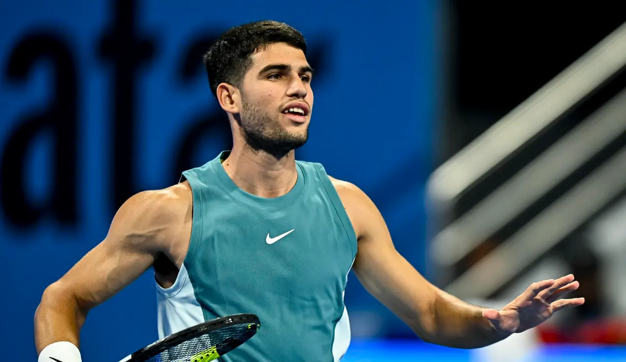 Carlos Alcaraz en Doha