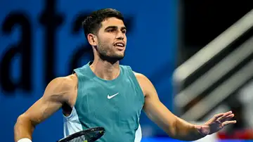 Carlos Alcaraz en Doha Carlos Alcaraz en Doha