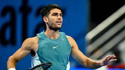 Carlos Alcaraz en Doha Carlos Alcaraz en Doha