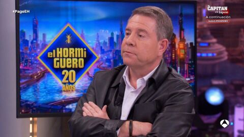 &iquest;Presentarse a unas elecciones generales? Emiliano Garc&iacute;a-Page despeja las dudas en El Hormiguero