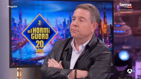¿Presentarse a unas elecciones generales? Emiliano García-Page despeja las dudas en El Hormiguero ¿Presentarse a unas elecciones generales? Emiliano García-Page despeja las dudas en El Hormiguero