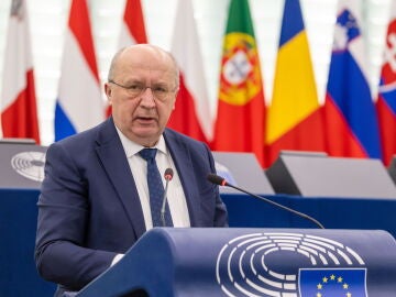 El Comisario europeo de Defensa, Andrius Kubilius