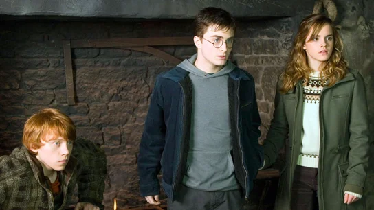 Harry, Ron y Hermione en Harry Potter Harry, Ron y Hermione en Harry Potter