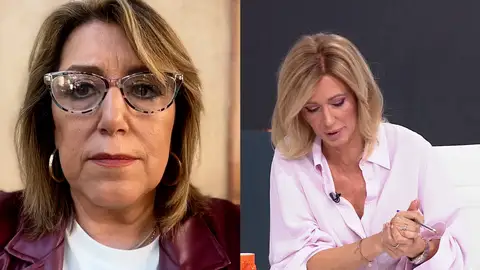 Susana Díaz en Espejo Público. Susana Díaz en Espejo Público.