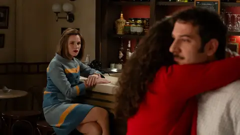 Claudia, Mabel y Salva en el capítulo 504 de Sueños de libertad Claudia, Mabel y Salva en el capítulo 504 de Sueños de libertad