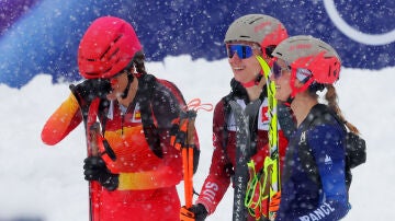 Ana Alonso, emocionada tras lograr el bronce