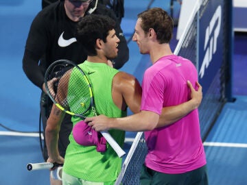 Royer felicita a Alcaraz tras su partido en Doha