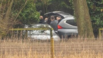 Imágenes de la detención del príncipe Andrés en su residencia de Sandringham