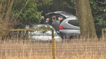 Imágenes de la detención del príncipe Andrés en su residencia de Sandringham Imágenes de la detención del príncipe Andrés en su residencia de Sandringham