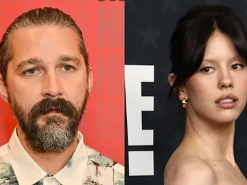 Shia LaBeouf y Mia Goth Shia LaBeouf y Mia Goth