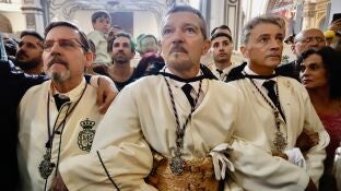 Antonio Banderas en la Semana Santa de M&aacute;laga