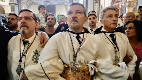 Antonio Banderas en la Semana Santa de Málaga Antonio Banderas en la Semana Santa de Málaga