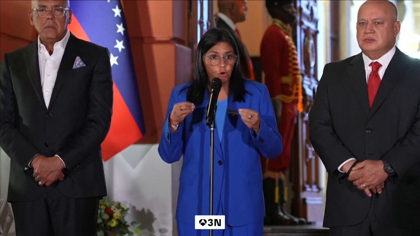 Espa&ntilde;a pedir&aacute; formalmente a la UE que levante las sanciones a Delcy Rodr&iacute;guez tras la amnist&iacute;a en Venezuela