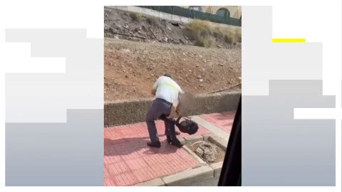 Pelea entre un conductor de autob&uacute;s y un pasajero