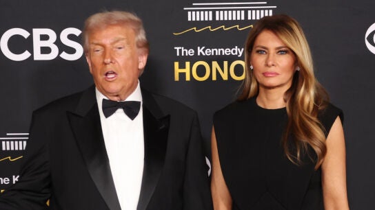 Donald Trump y Melania Trump