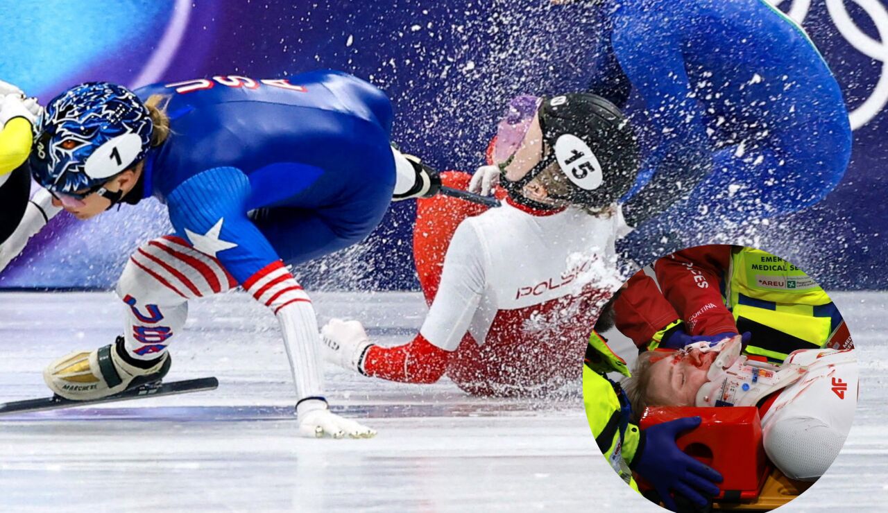 Accidente de Kamila Sellier en los Juegos Ol&iacute;mpicos de Invierno