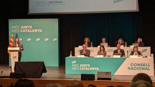 Turull durante su intervenci&oacute;n