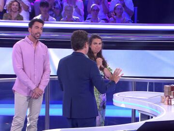 Bea y Kiko, junto a Manel Fuentes en Atrapa un mill&oacute;n