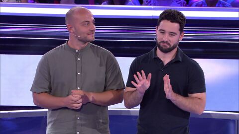 Dani e Iv&aacute;n, concursantes de Atrapa un mill&oacute;n