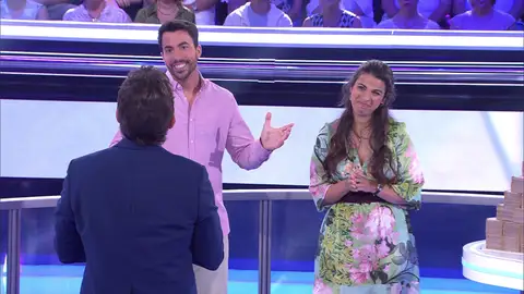 Bea y Kiko, concursantes de Atrapa un millón Bea y Kiko, concursantes de Atrapa un millón