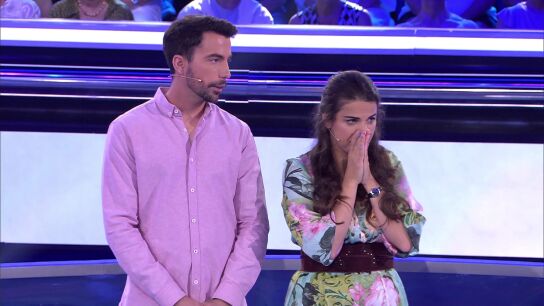Bea y Kiko, concursantes de Atrapa un millón