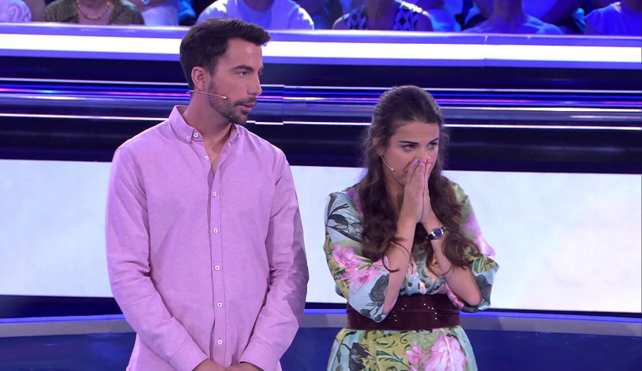 Bea y Kiko, concursantes de Atrapa un mill&oacute;n