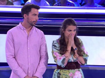 Bea y Kiko, concursantes de Atrapa un mill&oacute;n