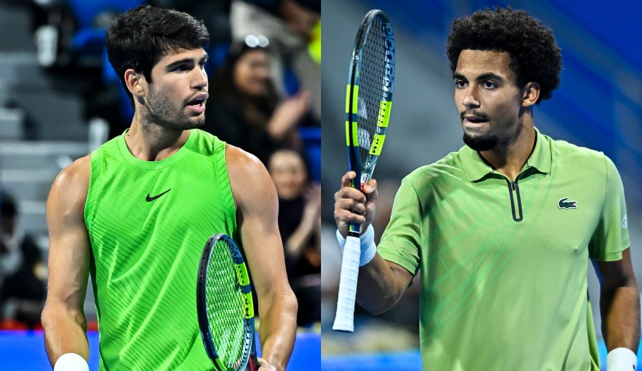 Alcaraz y Fils, finalistas del ATP 500 de Doha