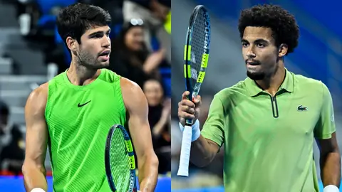 Alcaraz y Fils, finalistas del ATP 500 de Doha Alcaraz y Fils, finalistas del ATP 500 de Doha