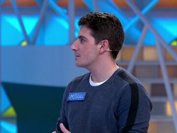 Miguel, concursante de La ruleta de la suerte