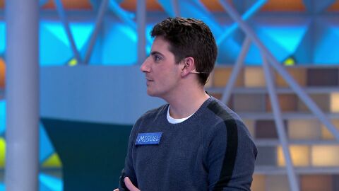 Miguel, concursante de La ruleta de la suerte