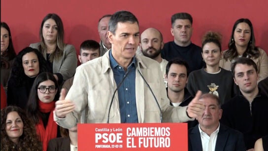 Pedro S&aacute;nchez en Ponferrada