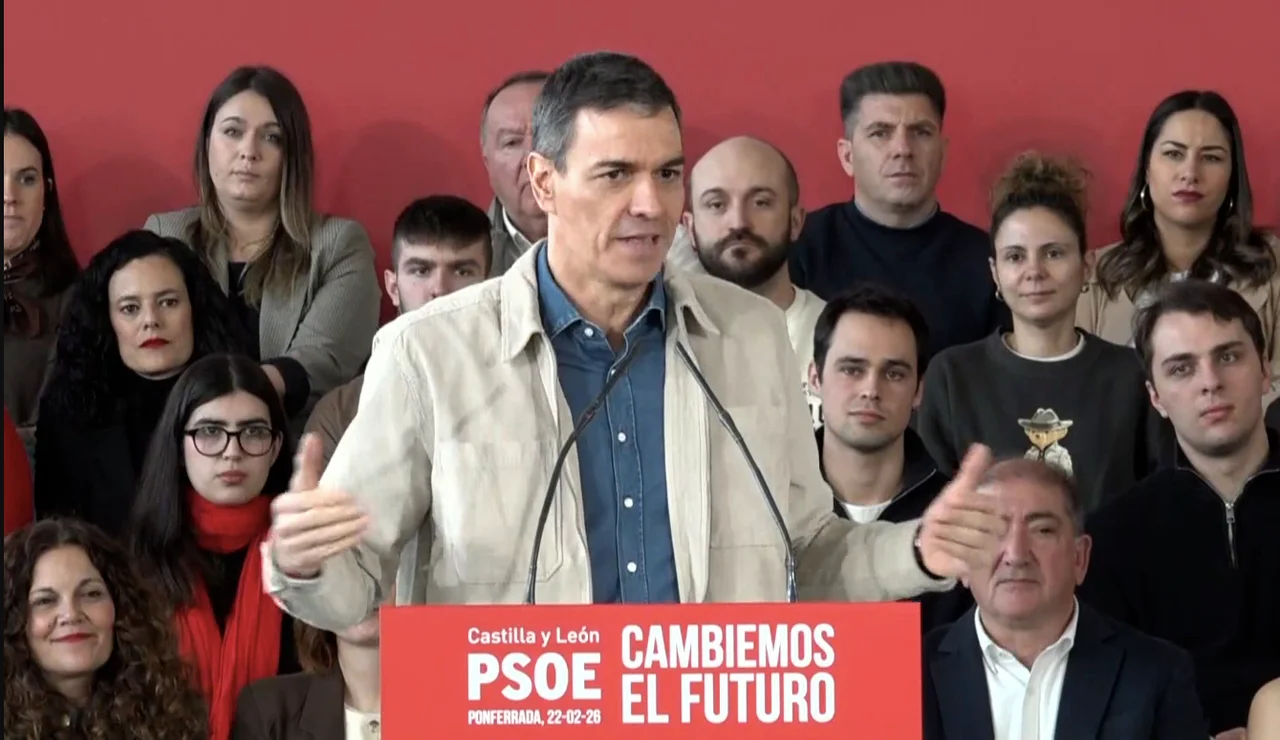 Pedro Sánchez en Ponferrada