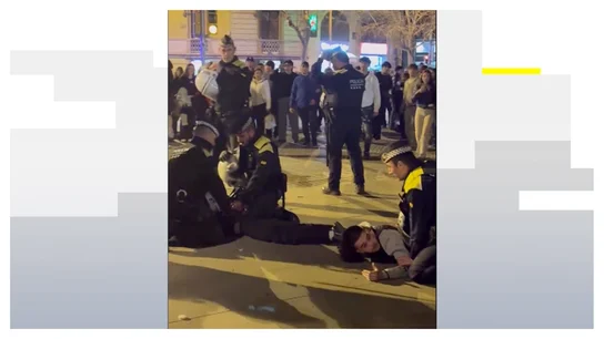 Detenidos en Barcelona en una concentración de therians Detenidos en Barcelona en una concentración de therians