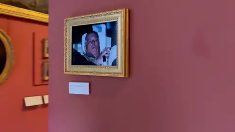 El príncipe Andrés en el Louvre. El príncipe Andrés en el Louvre.