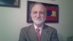 Juan Rodr&iacute;guez Garat, almirante retirado 