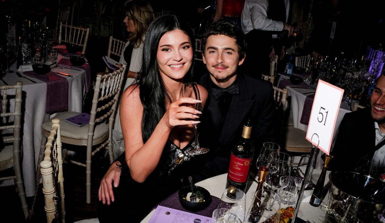 Kylie Jenner y Timoth&eacute;e Chalamet
