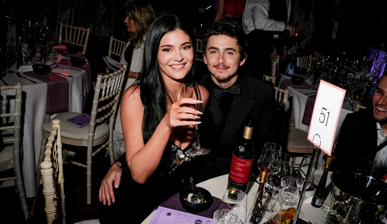 Kylie Jenner y Timothée Chalamet