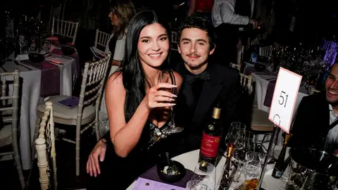 Kylie Jenner y Timothée Chalamet Kylie Jenner y Timothée Chalamet