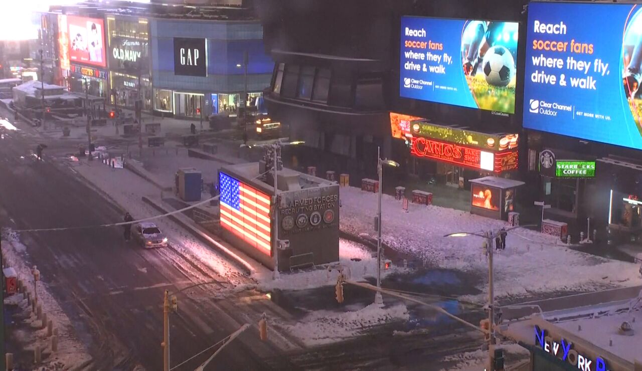 Tormenta invernal en EE.UU.