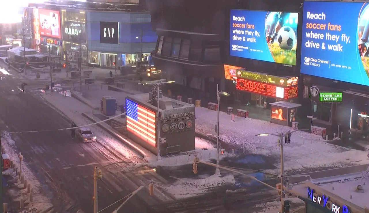 Tormenta invernal en EE.UU.