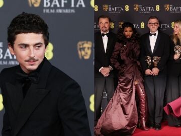 Una Batalla tras otra, la gran triunfadora de los BAFTA donde Marty Supreme y Timoth&eacute;e Chalamet se v