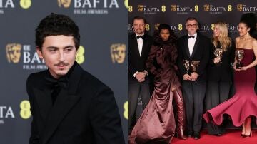 Una Batalla tras otra, la gran triunfadora de los BAFTA donde Marty Supreme y Timoth&eacute;e Chalamet se v