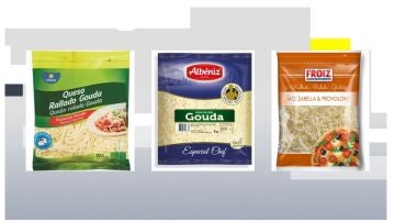 Alerta alimentaria: ordenan la retirada de lotes de queso rallado de diversas marcas espa&ntilde;olas por la presencia de astillas de madera